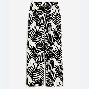 H&M linen blend pull on pants